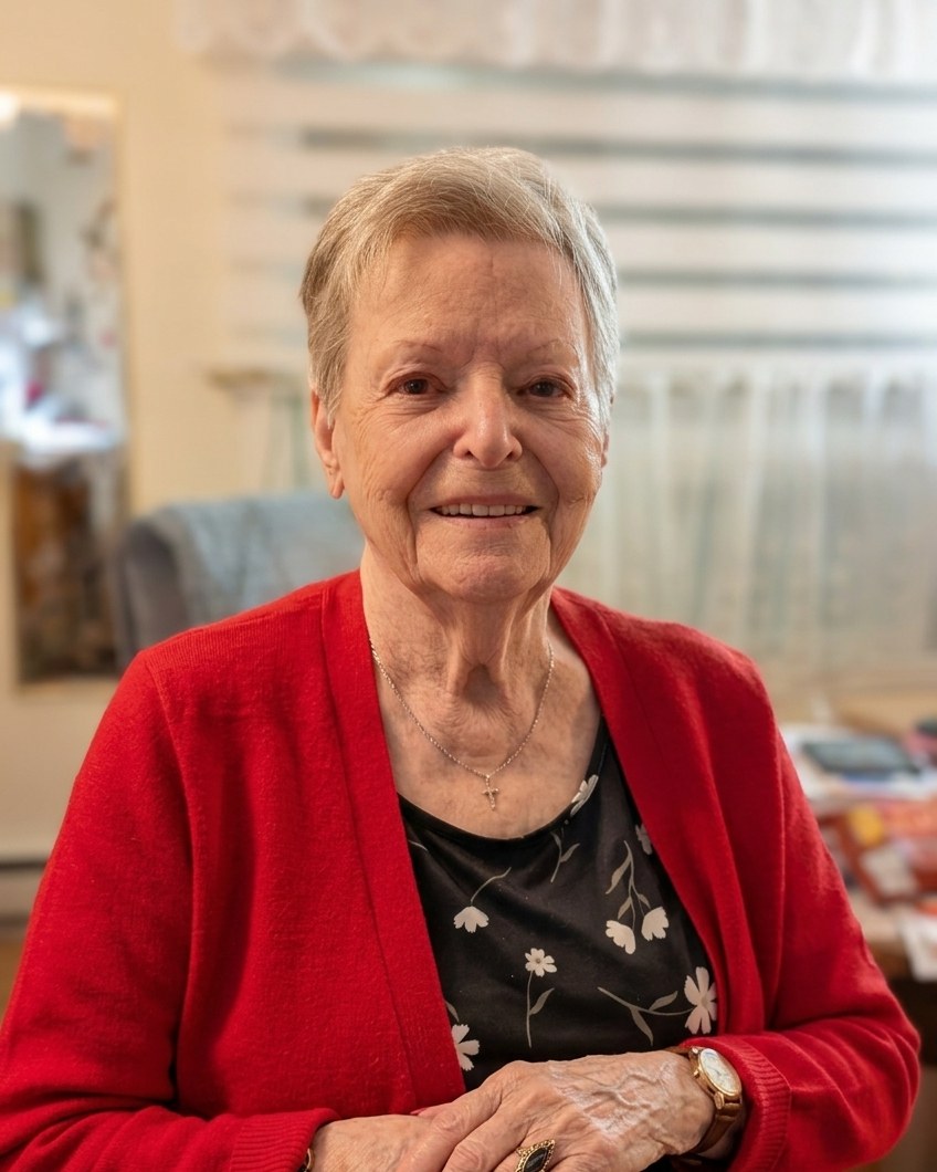 Portrait de Roselle Blouin, artiste peintre